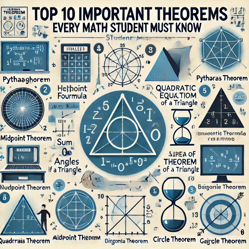 Top10 Important Theorems Every Math Student Must Know