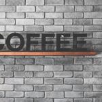 coffee freestanding letters decor