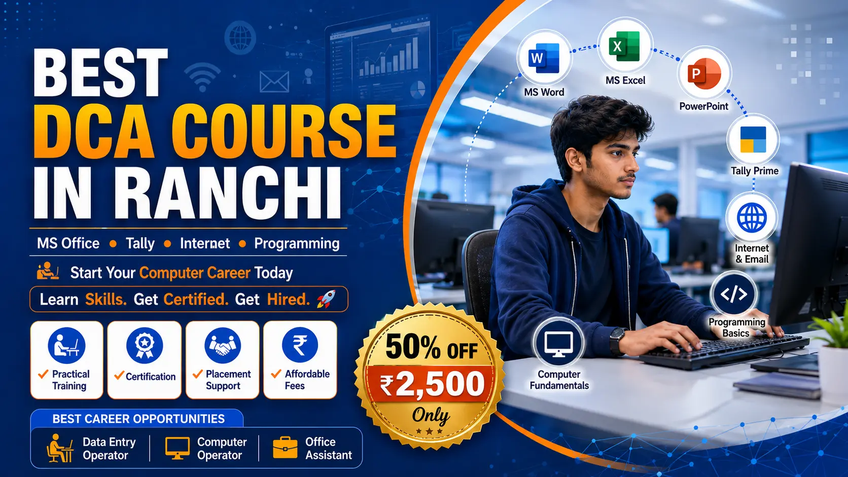 Best DCA Institute in Ranchi | Course Fees, Syllabus, Duration &amp;amp; Career Opportunities