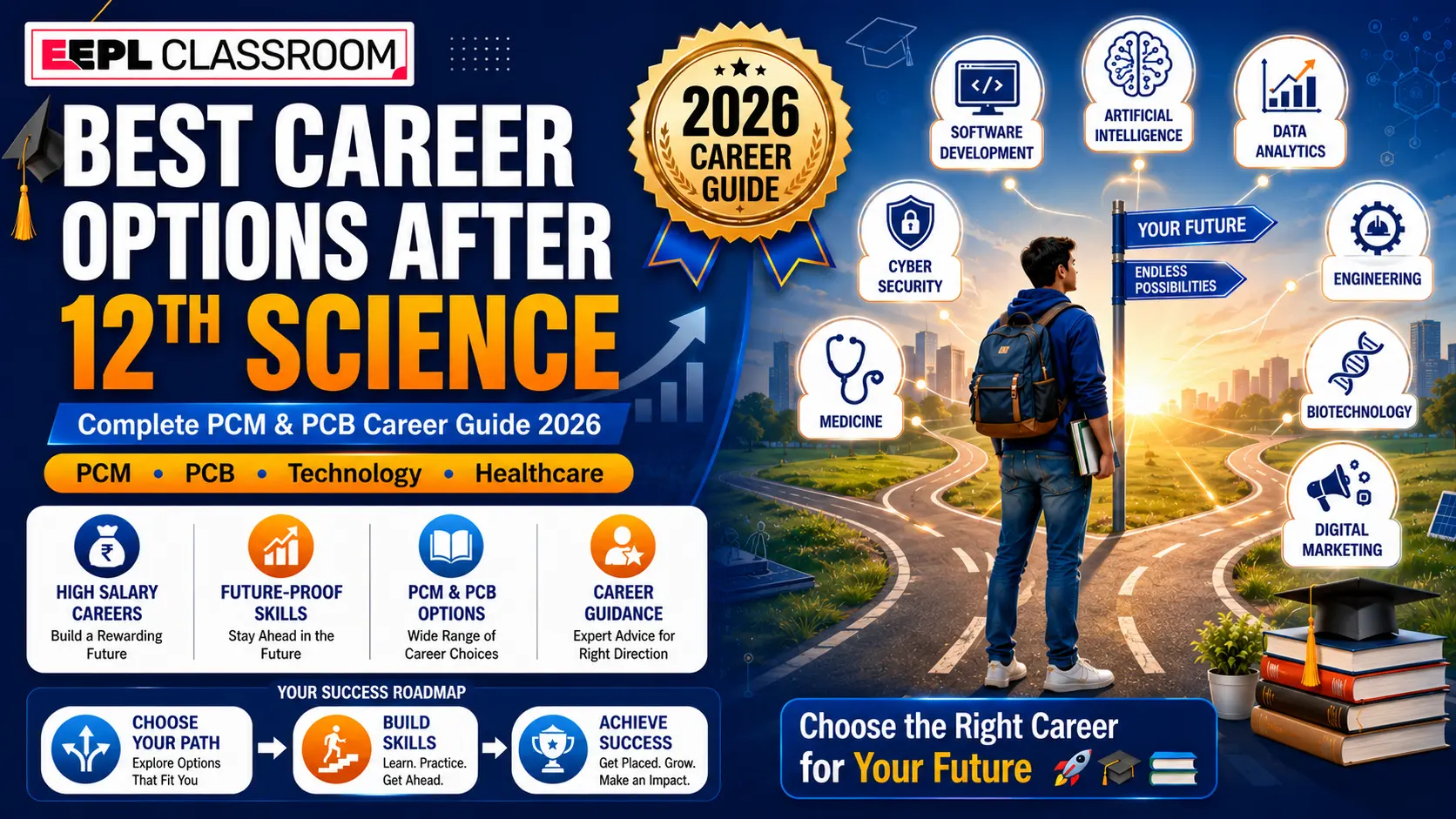 Best Career Options After 12th Science: Complete Career Guide for PCM and PCB Students in 2026