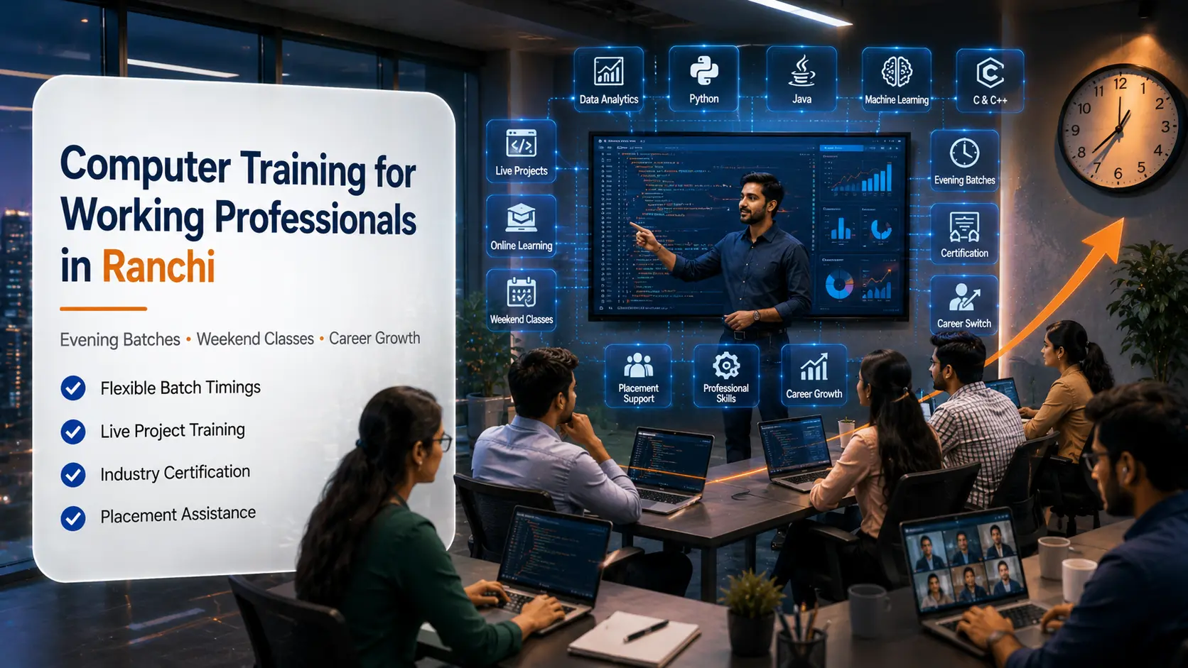 Does EEPL Offer Computer Training for Working Professionals?