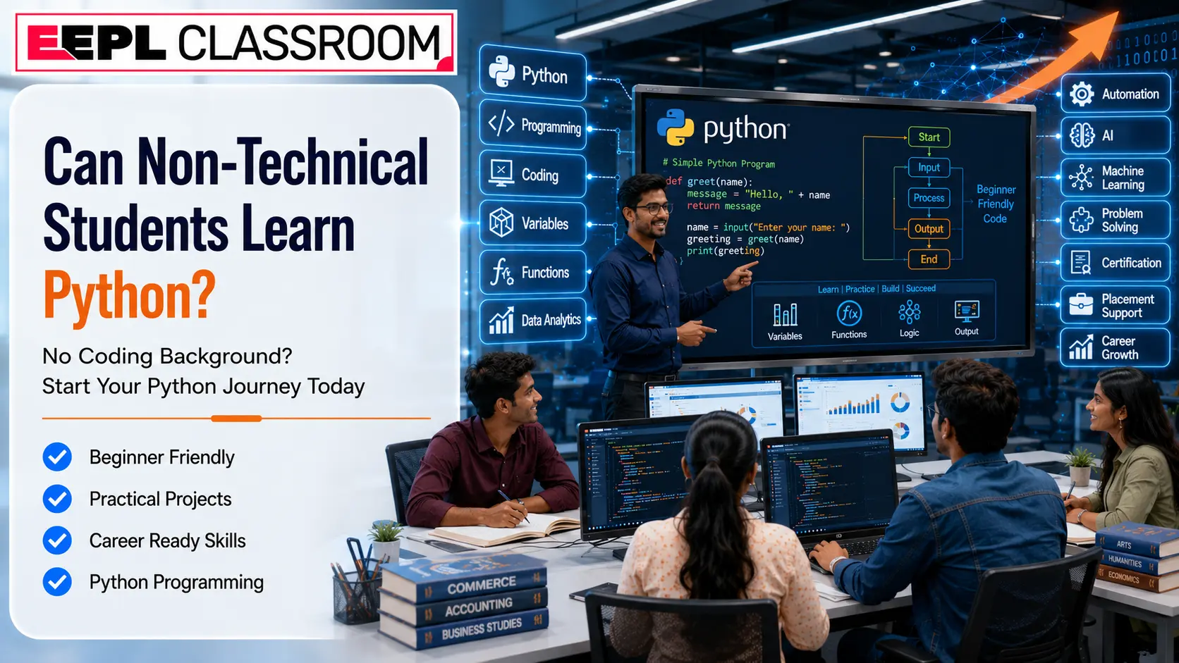 Can Non-Technical Students Learn Python?