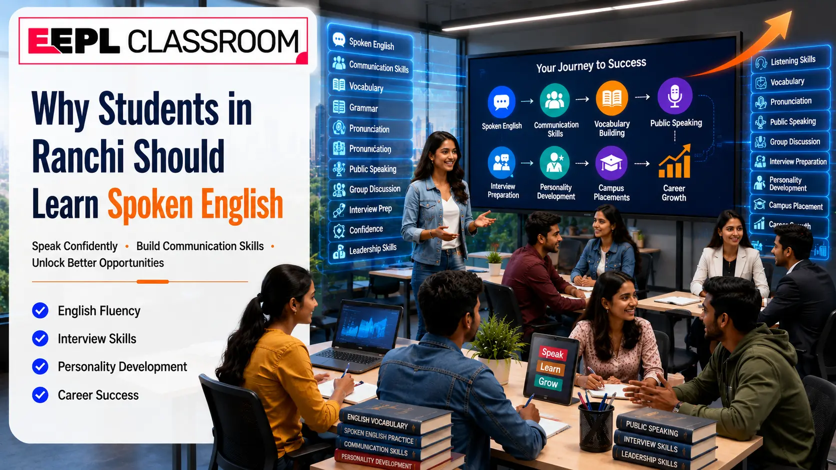 Why Students in Ranchi Should Learn Spoken English