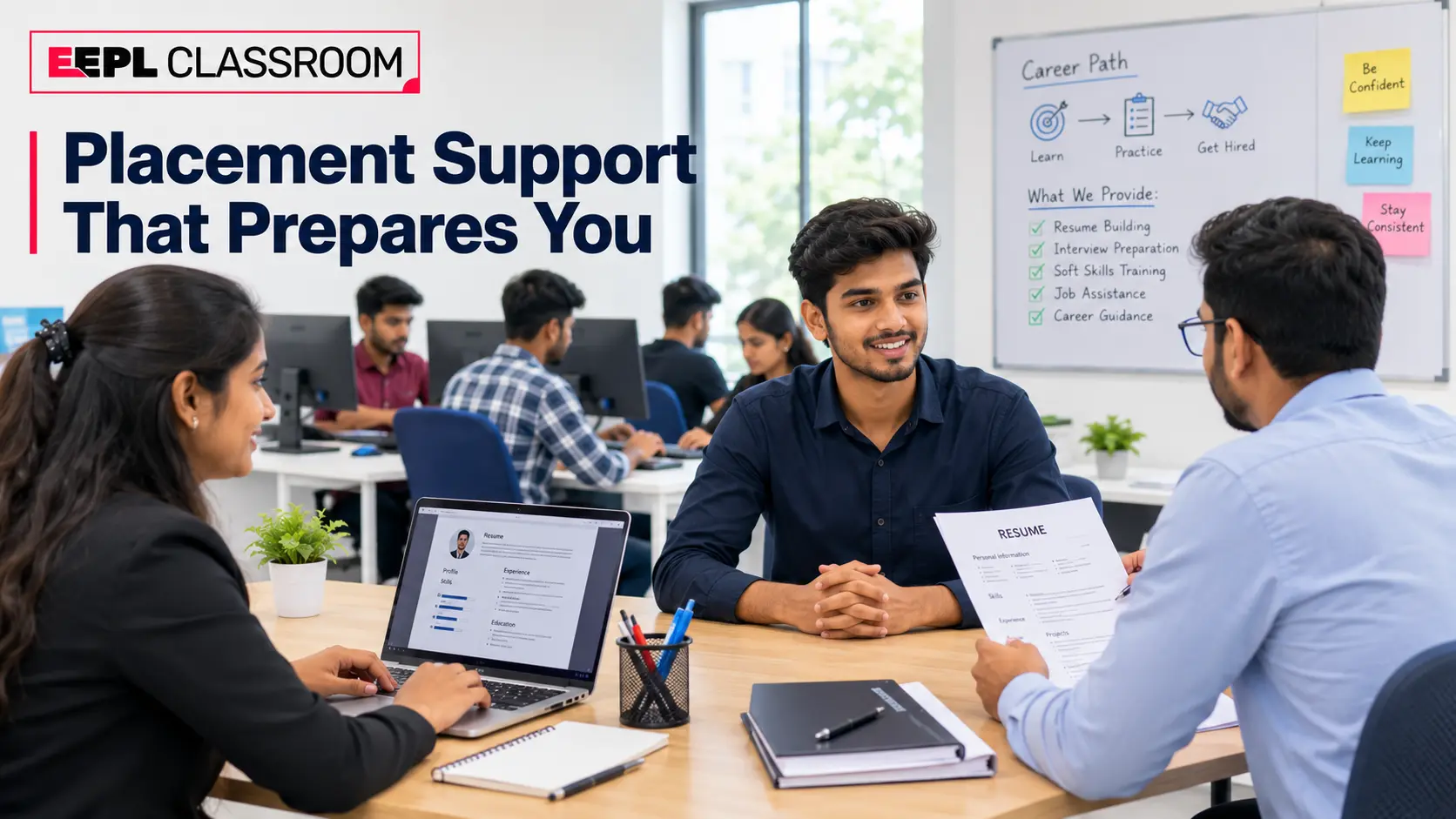 Does EEPL Classroom Provide Placement Support After Course Completion?