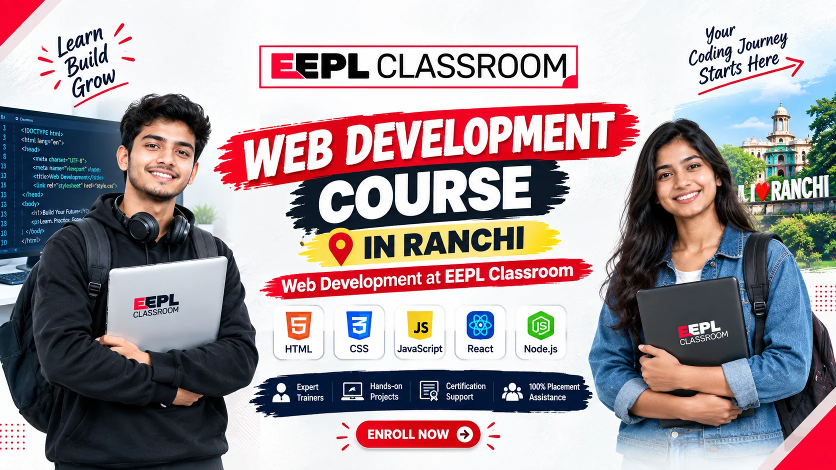 Web Development Course In Ranchi | Web Development at EEPL Classroom