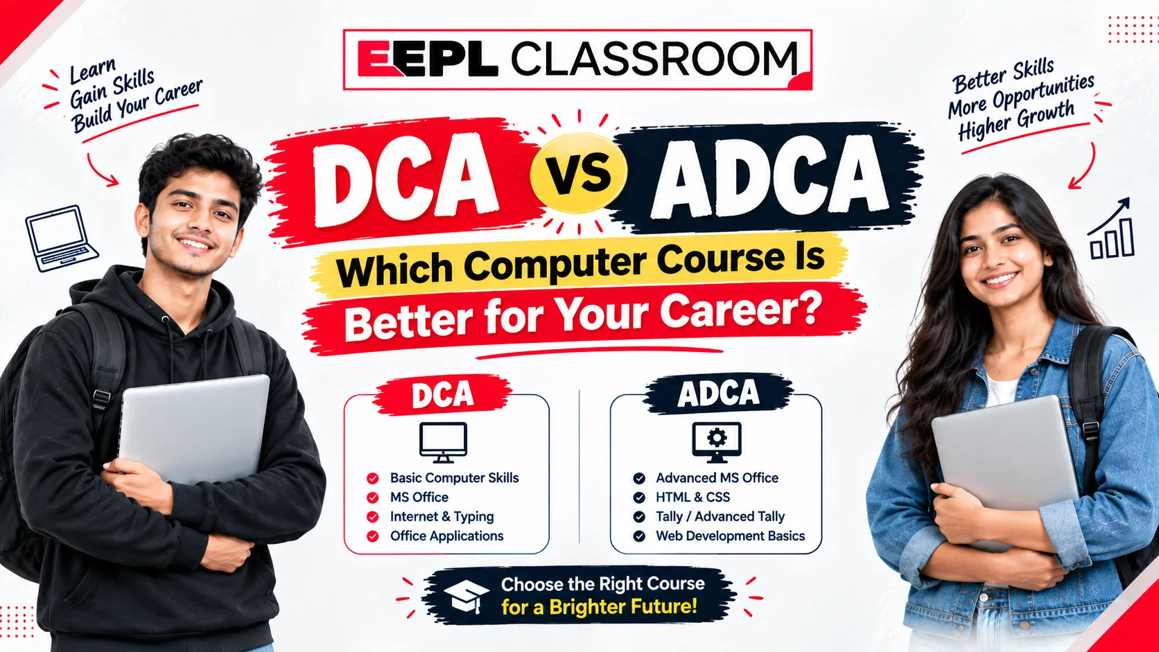 DCA vs ADCA: Which Computer Course is Better for Your Career?