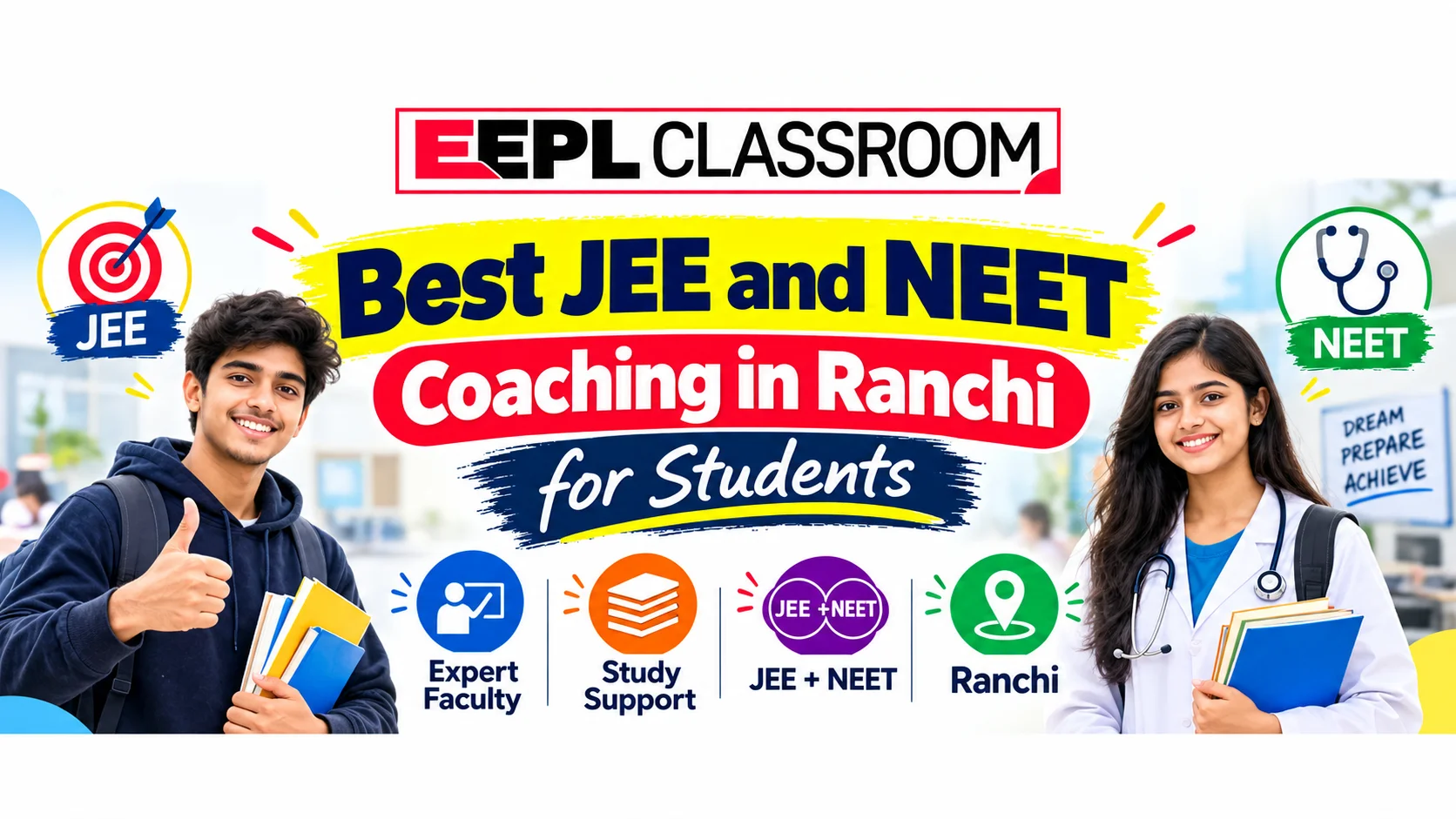 Best JEE and NEET Coaching in Ranchi for Students | EEPL Classroom