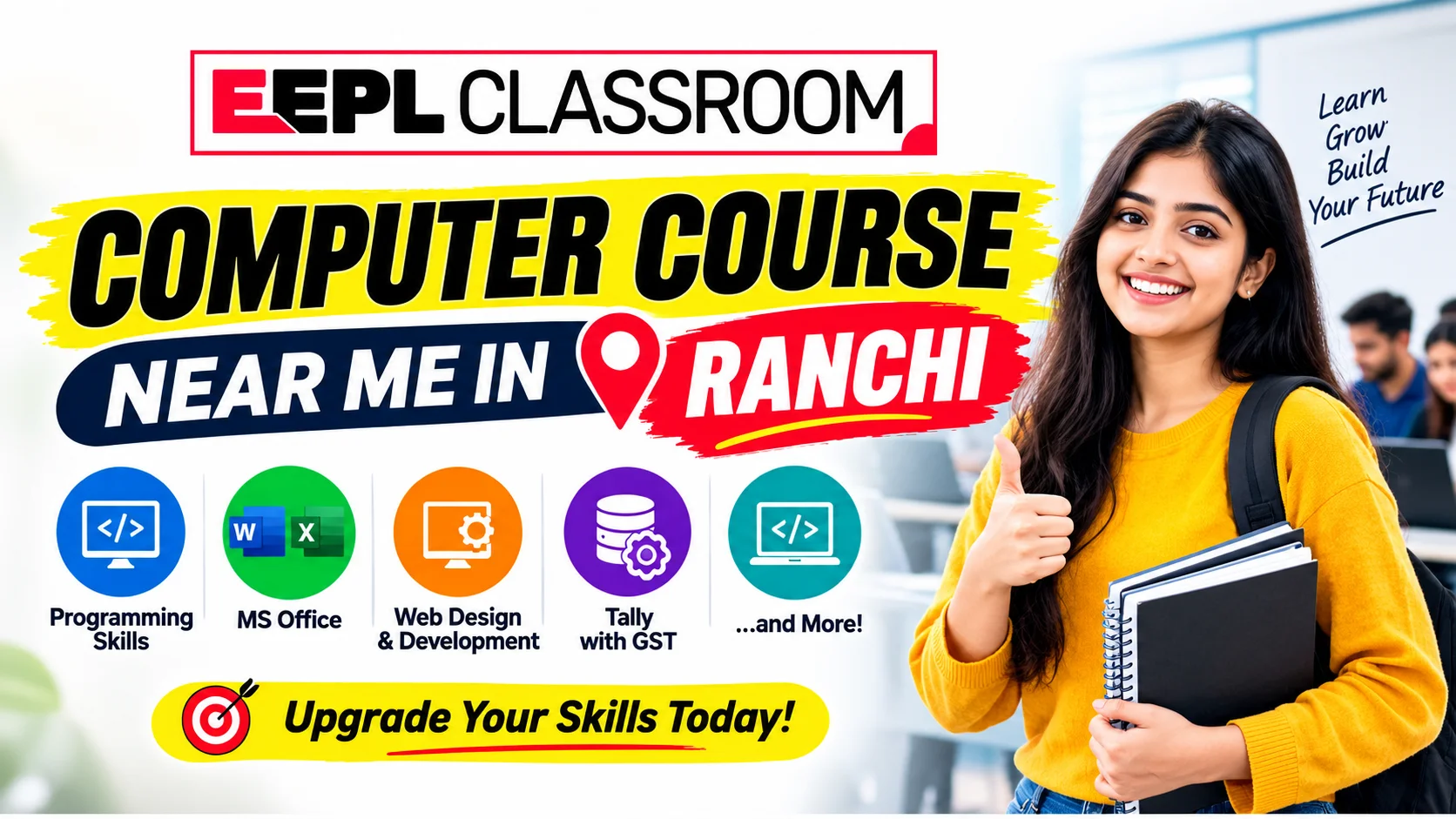 Computer Course Near Me in Ranchi | EEPL Classroom