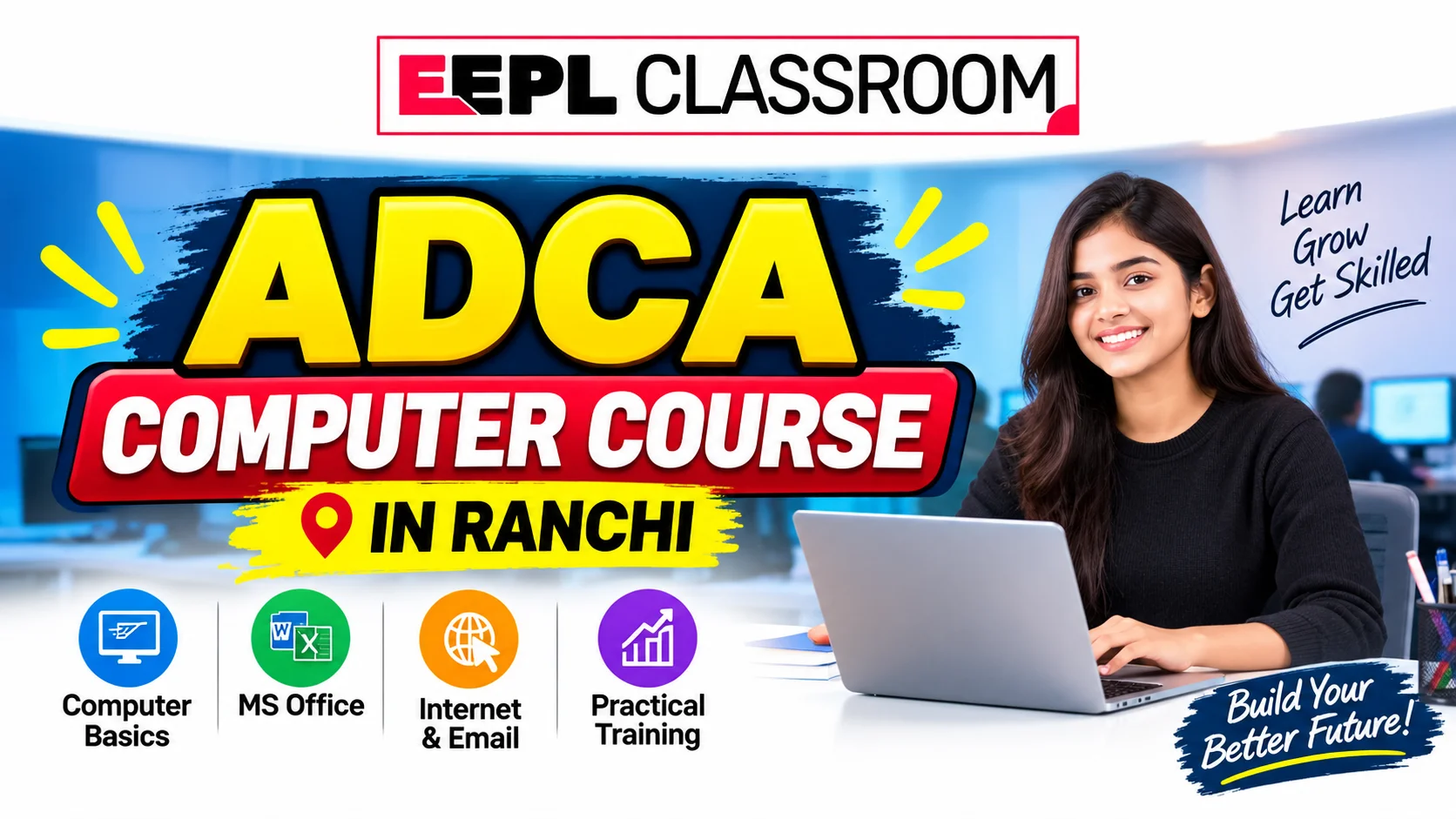 ADCA Computer Course in Ranchi | EEPL Classroom