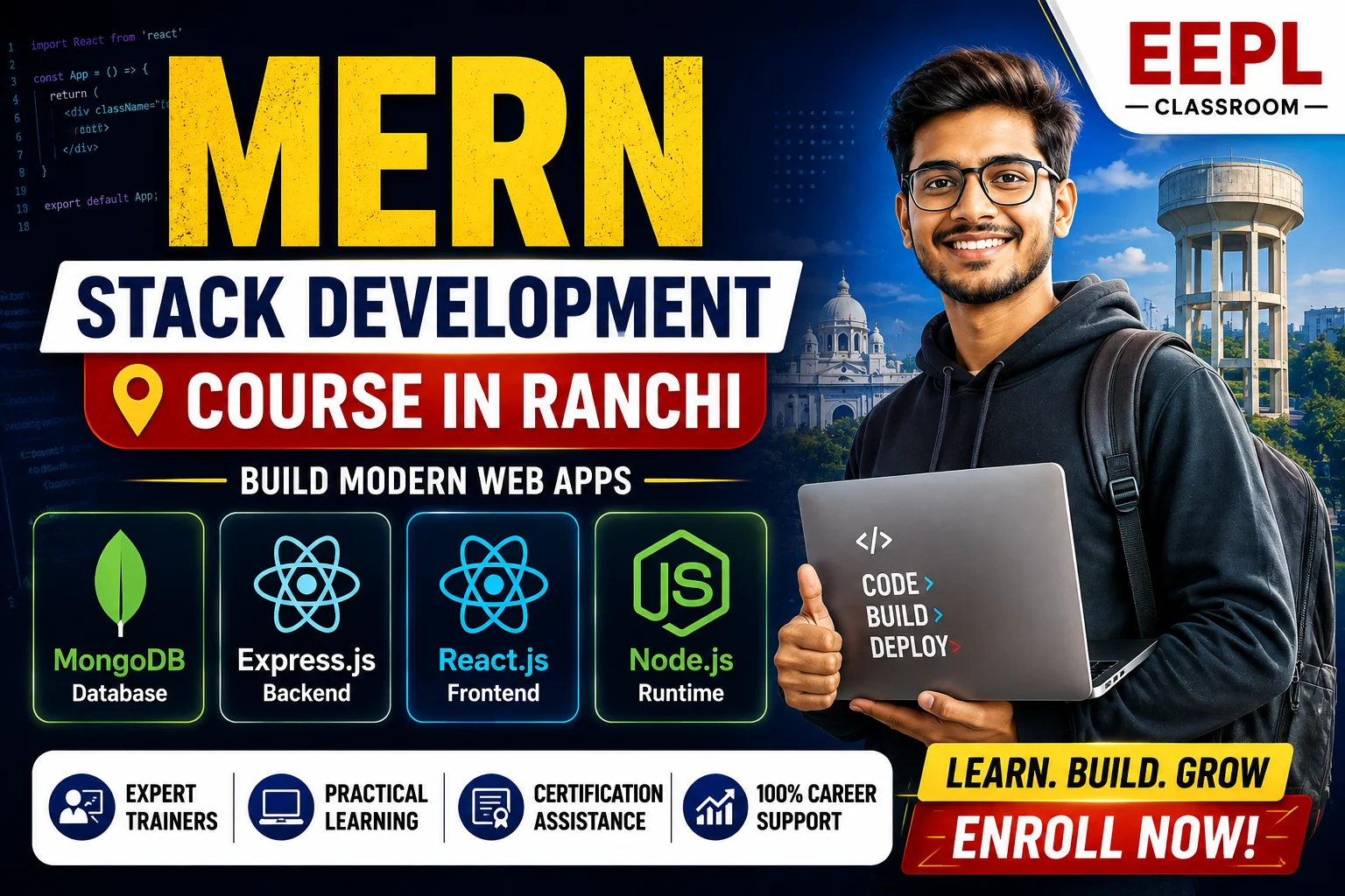 MERN Stack Development Course in Ranchi | EEPL Classroom