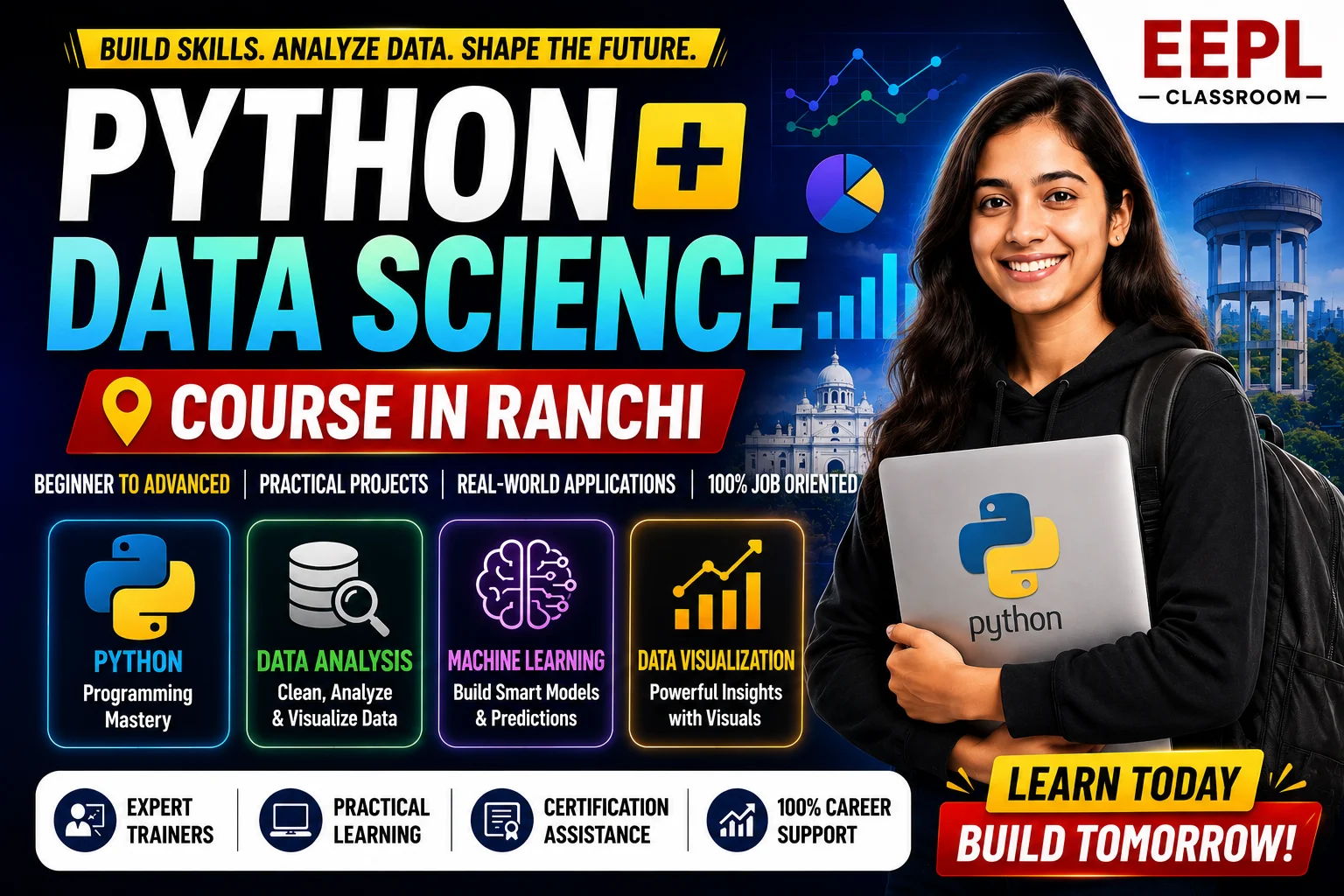 Python + Data Science Course in Ranchi | EEPL Classroom