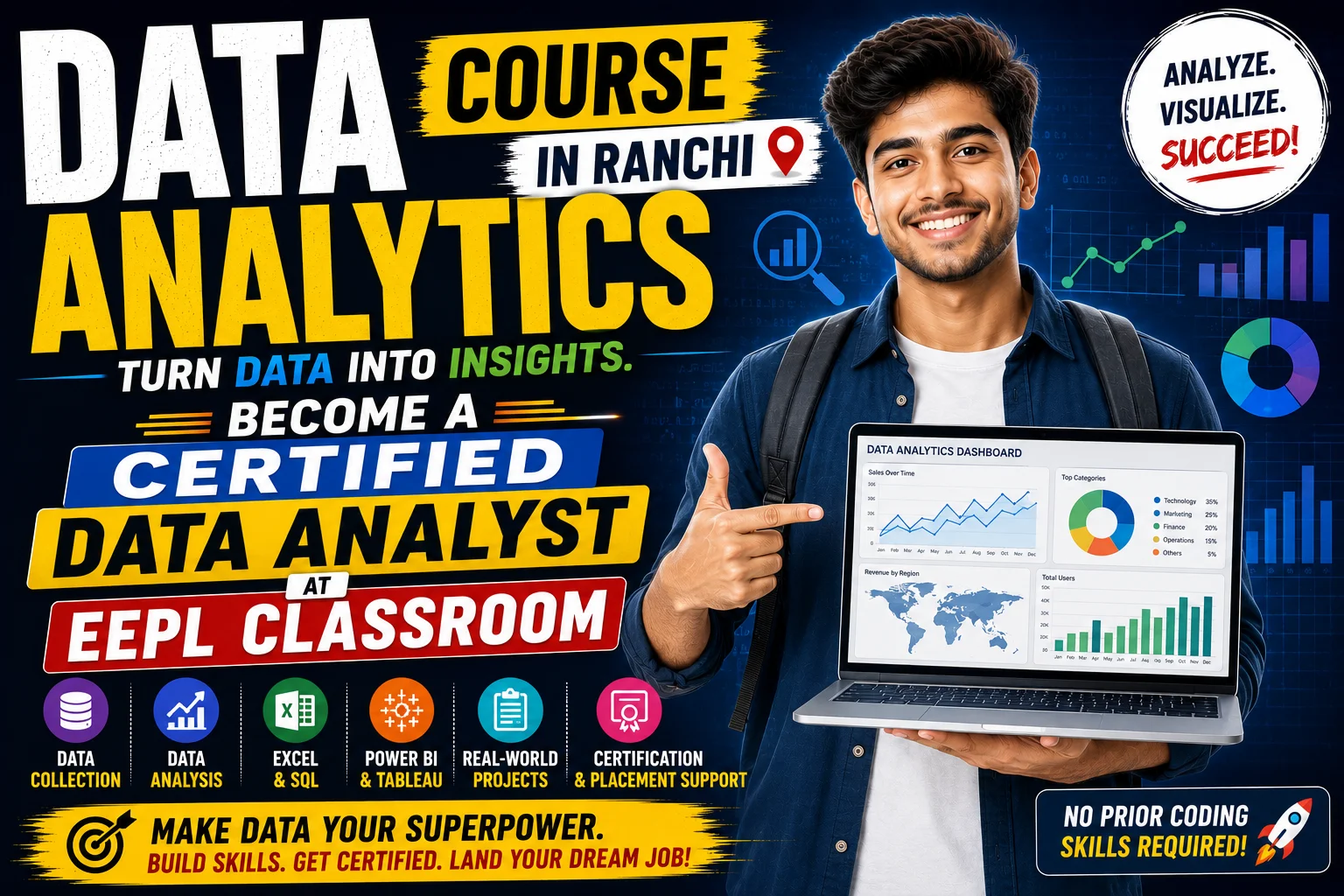 Data Analytics Course in Ranchi | Become a Certified Data Analyst
