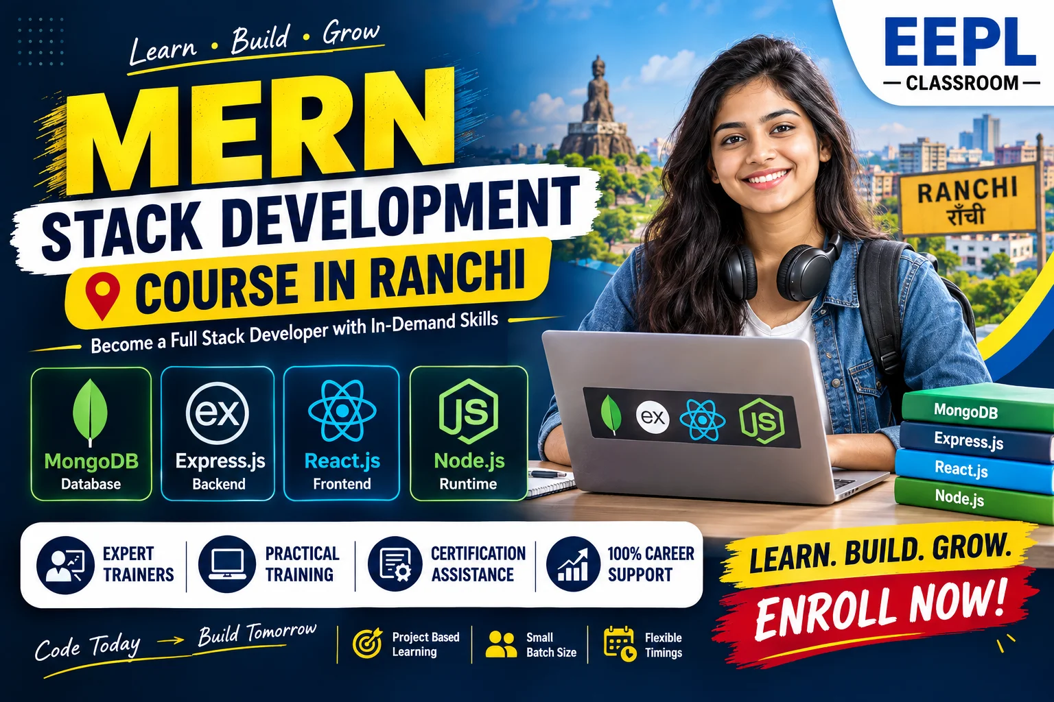 MERN Stack Development Course in Ranchi | EEPL Classroom
